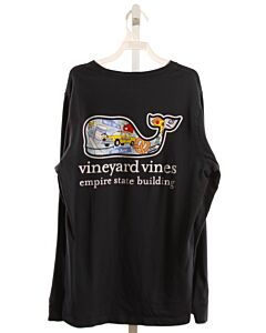 VINEYARD VINES  NAVY   PRINTED DESIGN T-SHIRT