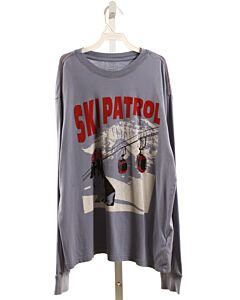 CREWCUTS  GRAY   PRINTED DESIGN T-SHIRT