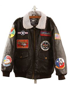 UP AND AWAY  BROWN   APPLIQUED OUTERWEAR