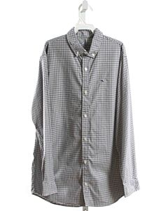 VINEYARD VINES  FOREST GREEN  PLAID  DRESS SHIRT