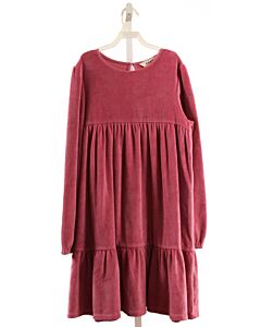 MINI BODEN  PURPLE VELOUR   DRESS