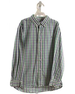 J. BAILEY  GREEN  PLAID  DRESS SHIRT