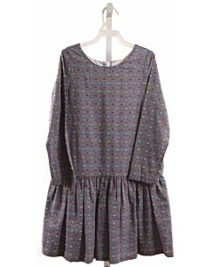 MARY & GRACE  CHAMBRAY  SWISS DOT  DRESS