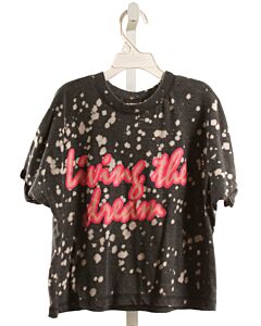 VINTAGE HAVANA  GRAY  PRINT  T-SHIRT
