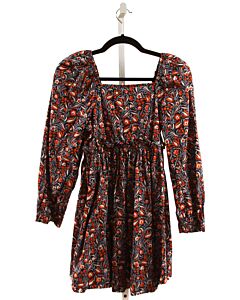 CREWCUTS RED FLORAL DRESS