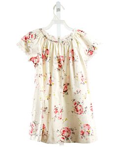 BONPOINT  MULTI-COLOR  FLORAL  DRESS