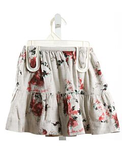 BONPOINT  MULTI-COLOR  FLORAL  SKIRT