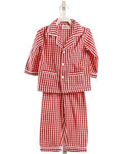 THE YELLOW LAMB  RED  GINGHAM  LOUNGEWEAR