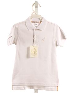 THE BEAUFORT BONNET COMPANY  WHITE    KNIT SS SHIRT