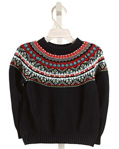 LITTLE ENGLISH  NAVY    SWEATER