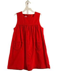 LITTLE ENGLISH  RED CORDUROY   DRESS