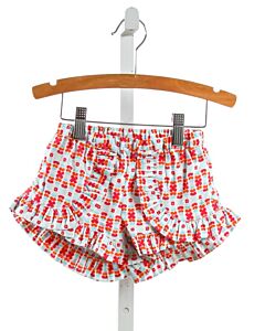 RED BEANS  MULTI-COLOR  PRINTED DESIGN SHORTS