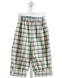 ALICE KATHLEEN  GREEN  PLAID  PANTS