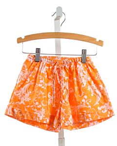 RED BEANS  ORANGE  SHORTS