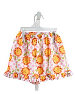 RED BEANS  MULTI-COLOR  SHORTS