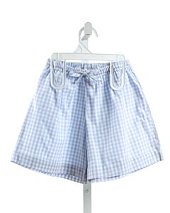 RED BEANS  LT BLUE  GINGHAM  SHORTS