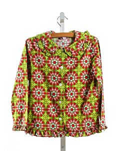 RED BEANS  MULTI-COLOR  CLOTH LS SHIRT