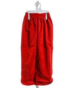 ALICE KATHLEEN  RED CORDUROY  PANTS WITH EYELET TRIM