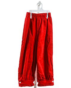 ALICE KATHLEEN  RED CORDUROY  PANTS WITH RUFFLE