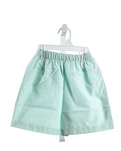 ALICE KATHLEEN  GREEN  GINGHAM  SHORTS