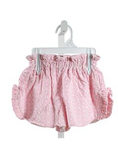 ALICE KATHLEEN  PINK EYELET STRIPED  SHORTS