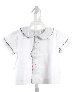 ALICE KATHLEEN  WHITE  CLOTH SS SHIRT