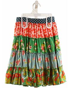 MATILDA JANE  MULTI-COLOR  FLORAL PRINTED DESIGN SKIRT