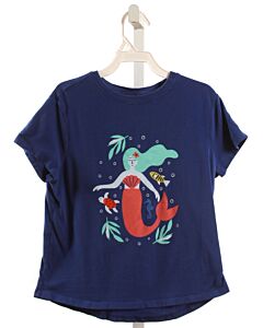 HANNA ANDERSSON  BLUE   PRINTED DESIGN T-SHIRT