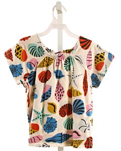 HANNA ANDERSSON  MULTI-COLOR  PRINT  KNIT SS SHIRT