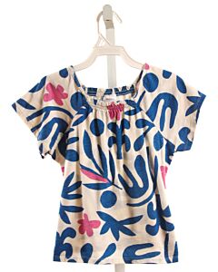 HANNA ANDERSSON  BLUE    KNIT SS SHIRT