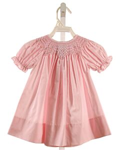 ROSALINA  PINK   SMOCKED DRESS