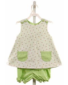 REMEMBER NGUYEN  LT GREEN  FLORAL  2-PIECE OUTFIT