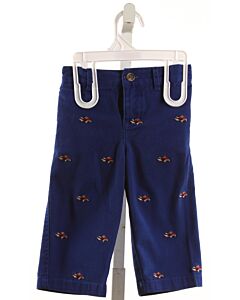 POLO BY RALPH LAUREN  BLUE   EMBROIDERED PANTS