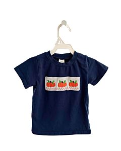 NO TAG  NAVY   APPLIQUED KNIT SS SHIRT