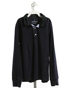 CREWCUTS  NAVY    KNIT LS SHIRT