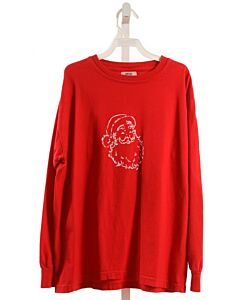 COMFORT COLORS  RED  PRINT  T-SHIRT