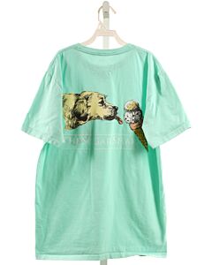 SOUTHERN CASANOVA  AQUA   PRINTED DESIGN T-SHIRT