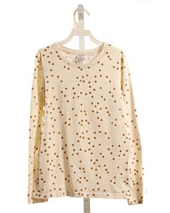 HANNA ANDERSSON  GOLD  POLKA DOT  KNIT LS SHIRT