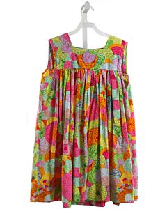 HOLLYWOOD BABY  MULTI-COLOR  FLORAL  DRESS