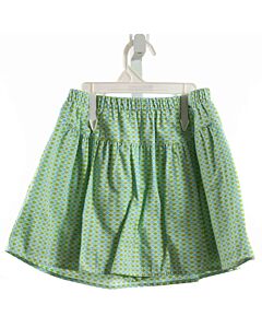 RED BEANS  GREEN   PRINTED DESIGN SKIRT