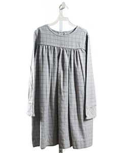 MARY & GRACE  GRAY  WINDOWPANE  DRESS