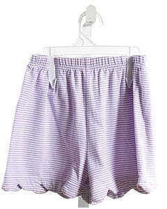 PBJ  LAVENDER  STRIPED  SHORTS