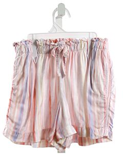 BELLA DAHL  LT PINK  STRIPED  SHORTS