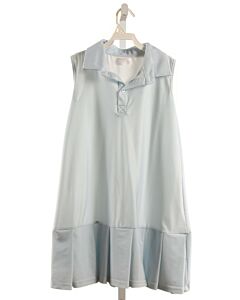 CECIL & LOU  LT BLUE  STRIPED  KNIT DRESS