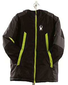 SPYDER  BLACK    OUTERWEAR