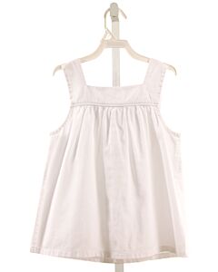 KATE & LIBBY  WHITE    SLEEVELESS SHIRT