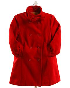 RICHIE HOUSE KIDS  RED    DRESSY OUTERWEAR WITH BOW