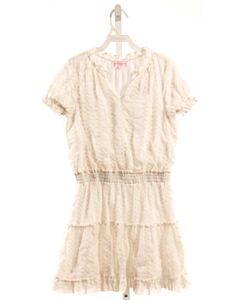 DESIGN HISTORY  WHITE EYELET  SMOCKED DRESS
