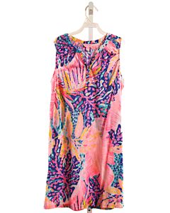 LILLY PULITZER  HOT PINK  FLORAL  DRESS