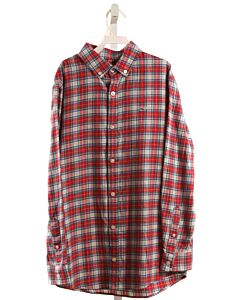 VINEYARD VINES  RED FLANNEL PLAID  DRESS SHIRT